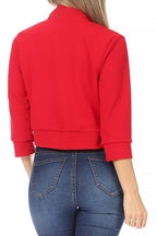 Elara Collarless Blazer