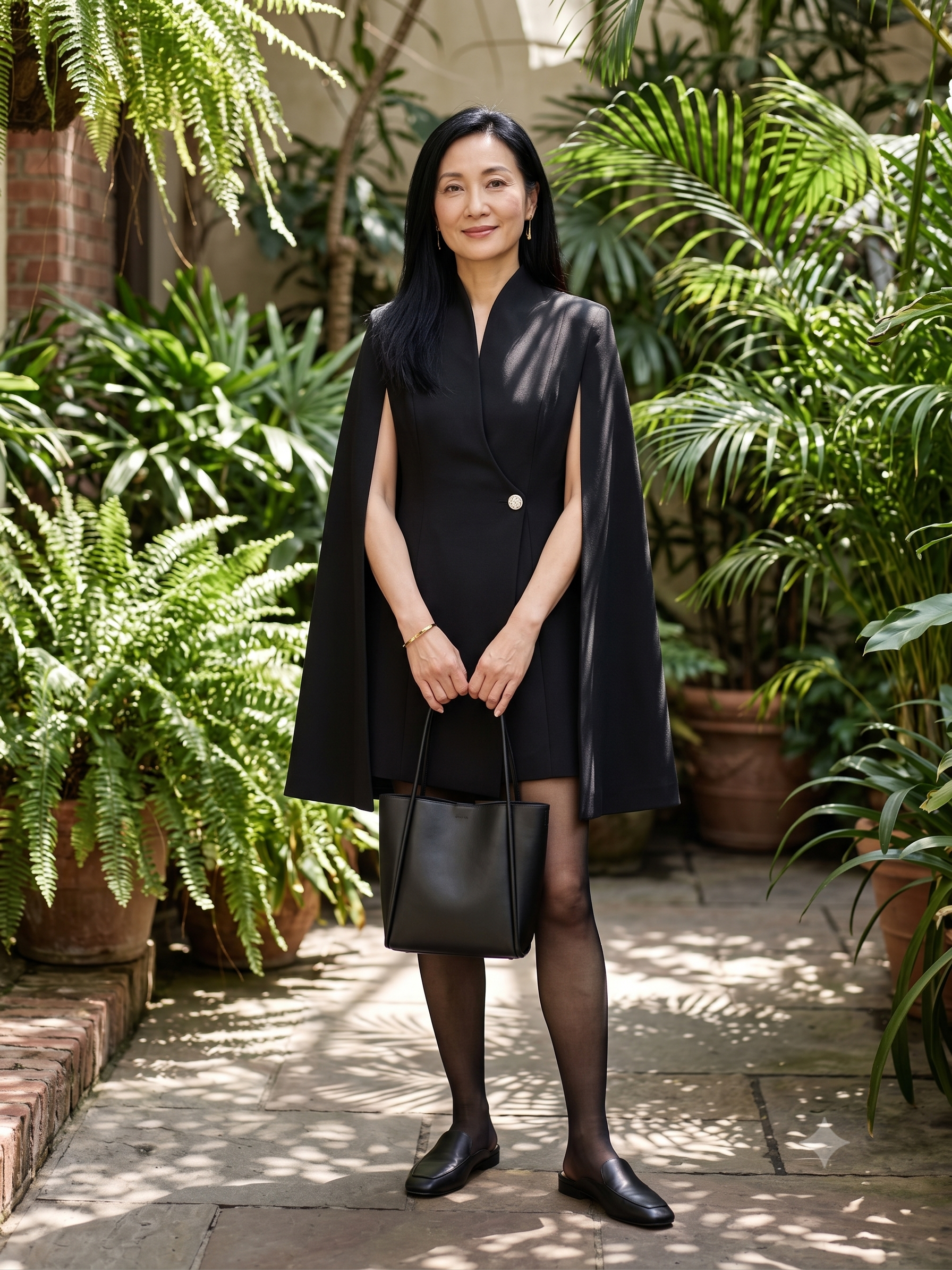 Claudia Cape Blazer Dress
