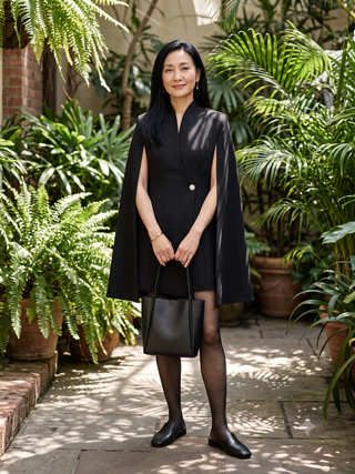 Claudia Cape Blazer Dress
