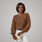 Marlowe Textured Cable Knit