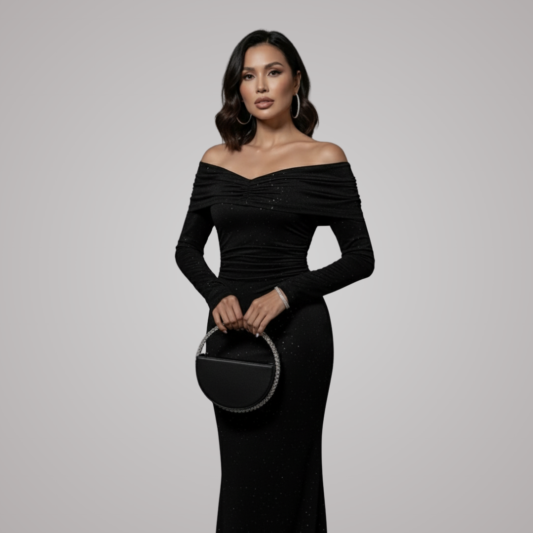 Noelle Sparkle Evening Gown