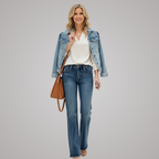 Elowen Sleek Control Straight Denim