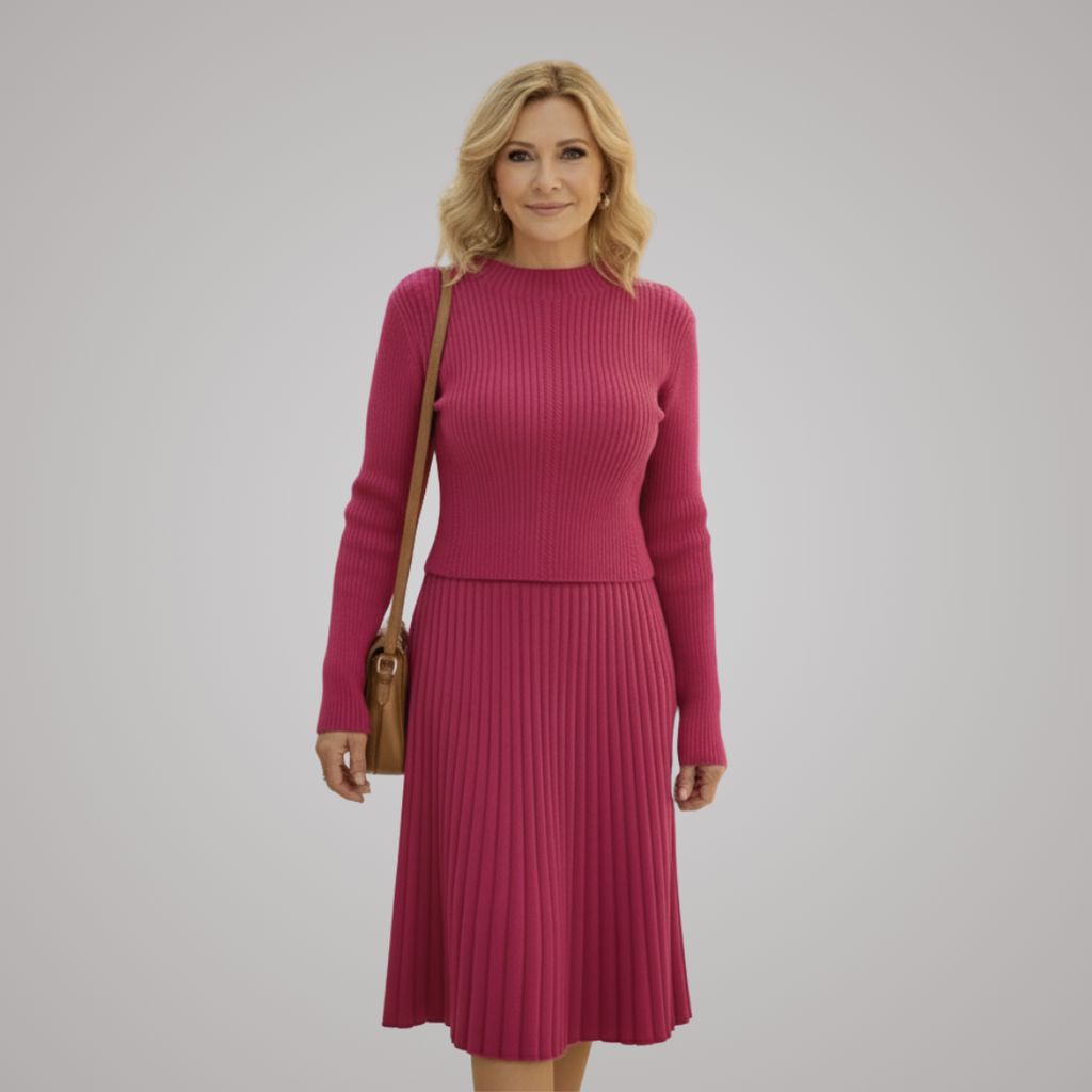 Amara Ribbed Knit Set