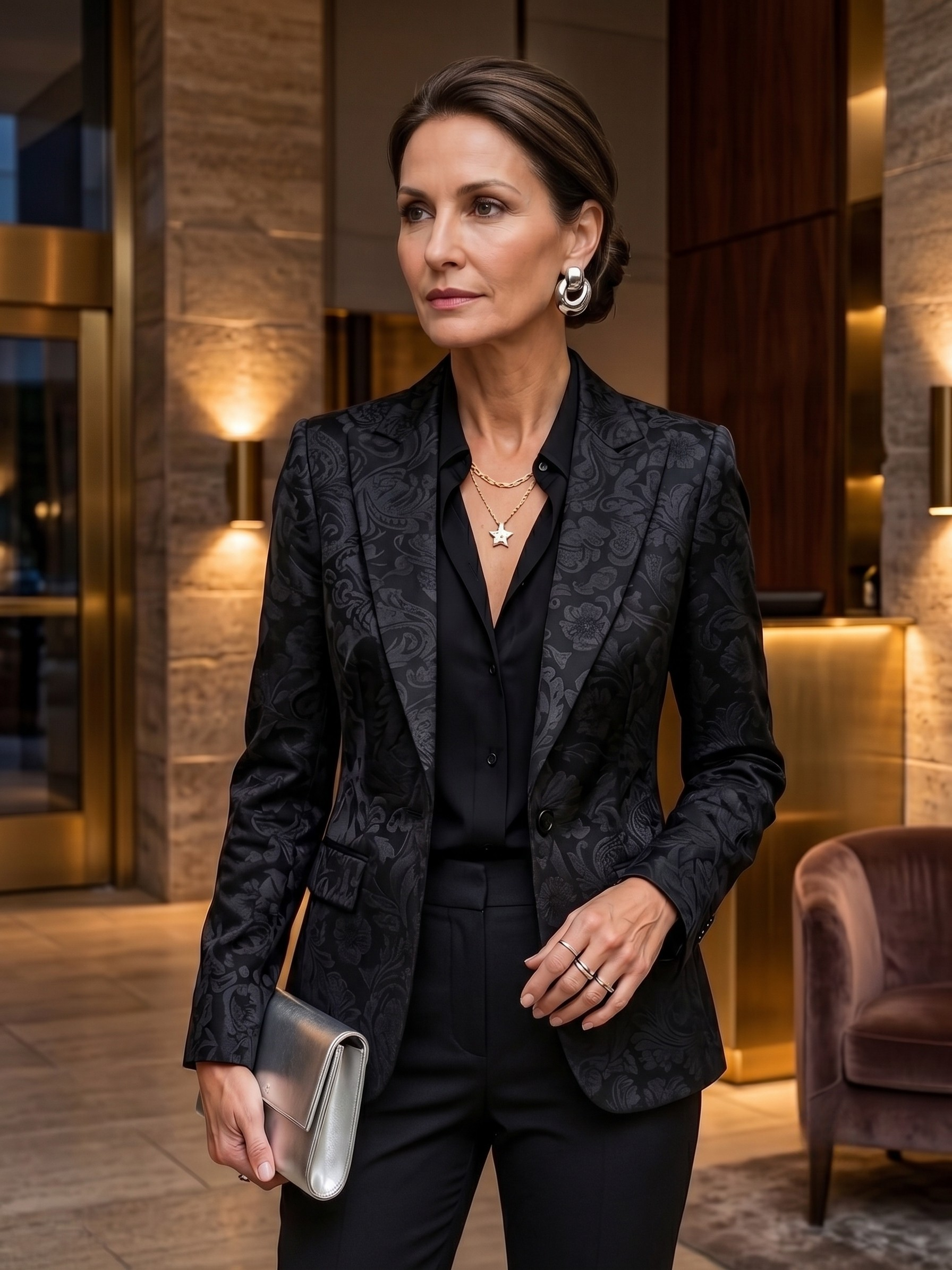 Fallon Modern Lapel Blazer