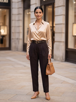 Noemi Stripe Tailored Shirt
