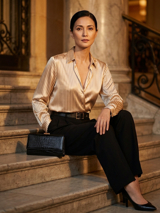 Noemi Stripe Tailored Shirt