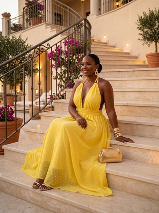 Alessandra Halter Elegance Dress