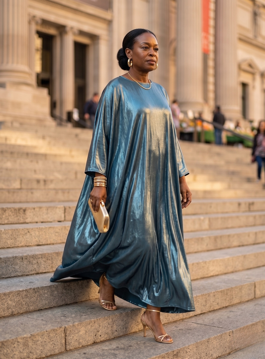 Kaelis Kimono Sleeve Maxi