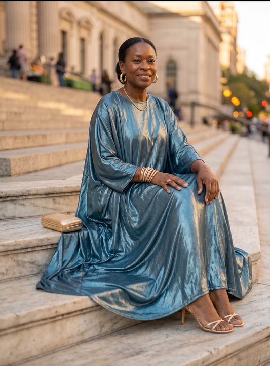 Kaelis Kimono Sleeve Maxi
