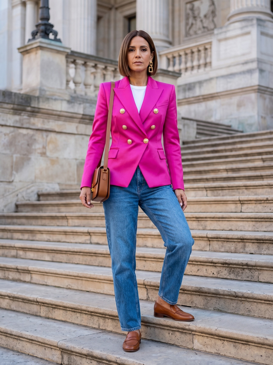 Corinne Signature Lapel Blazer