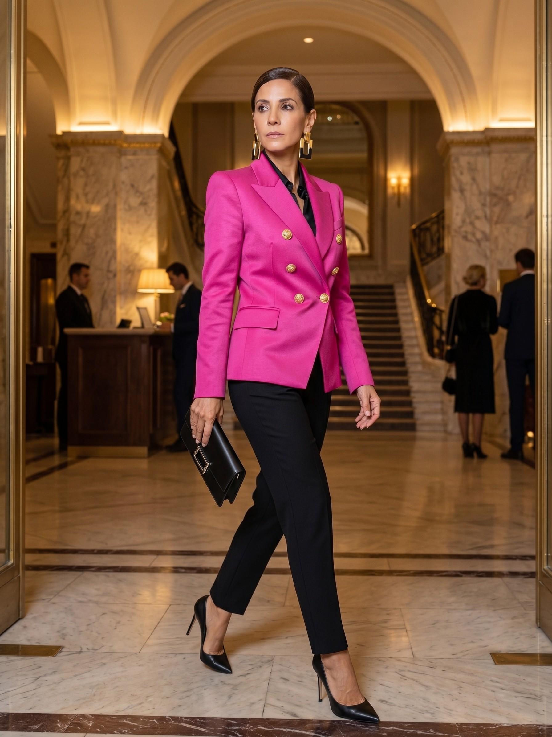Corinne Signature Lapel Blazer