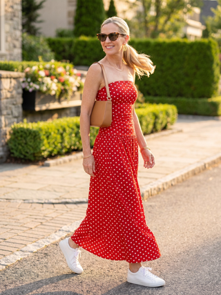 Adelina Polka Dot Maxi