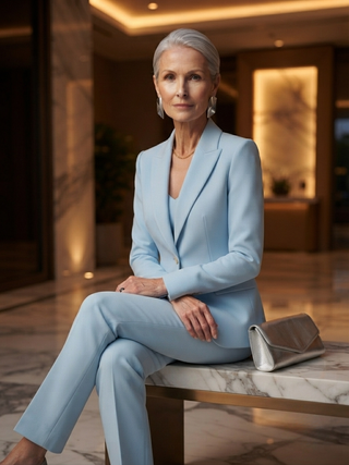 Arden One-Button Power Suit