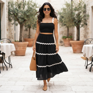 Celestine Contrast Trim Set